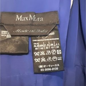 Mint condition Max Mara dress! Worn only once! Size 10. Beautiful chiffon fabric